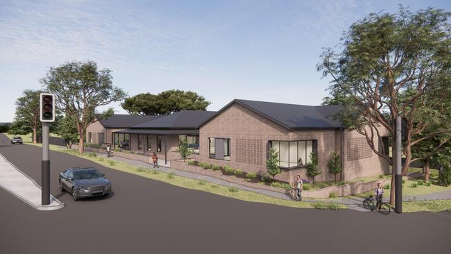 Artist impression of a proposed medical centre for the corner of Adelaide Rd and Druids Ave at Mount Barker. Picture: BeyondInk