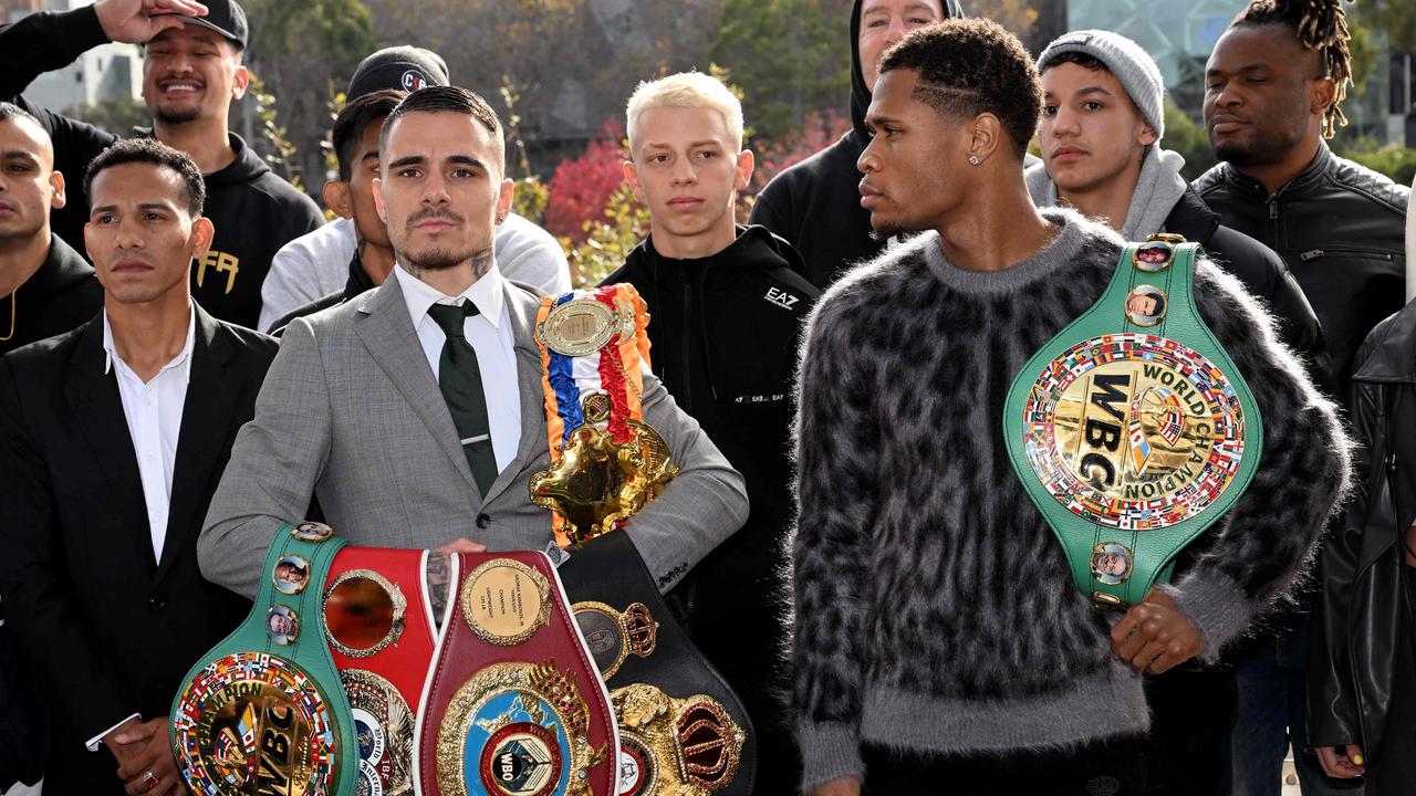 This will be one hell of a fight. Photo by William WEST / AFP