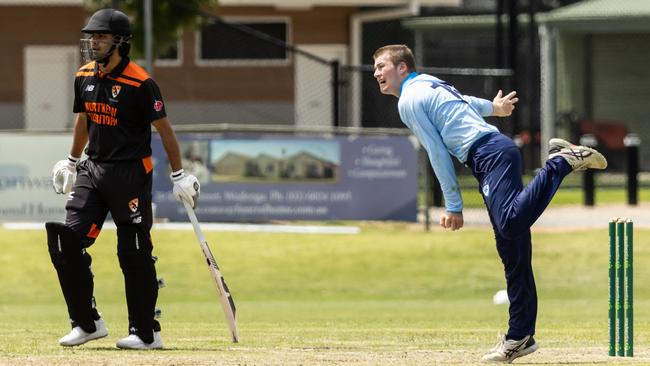 NSW Country vs. Northern Territory in the 2023 under-19 National Cricket Championships. Picture: Cricket Australia.