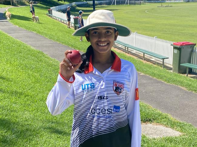 Sharon Julien scored a Brewer ton for UTS North Sydney. Photo: UTS North Sydney