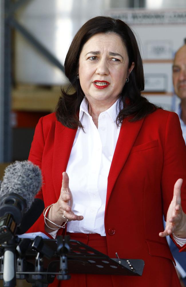 Queensland Premier Annastacia Palaszczuk. Picture: NCA NewsWire/Tertius Pickard