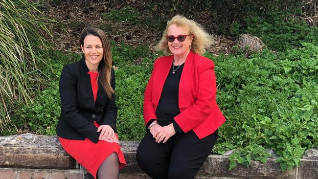 New Randwick Council general manager Therese Manns with mayor Lindsay Shurey