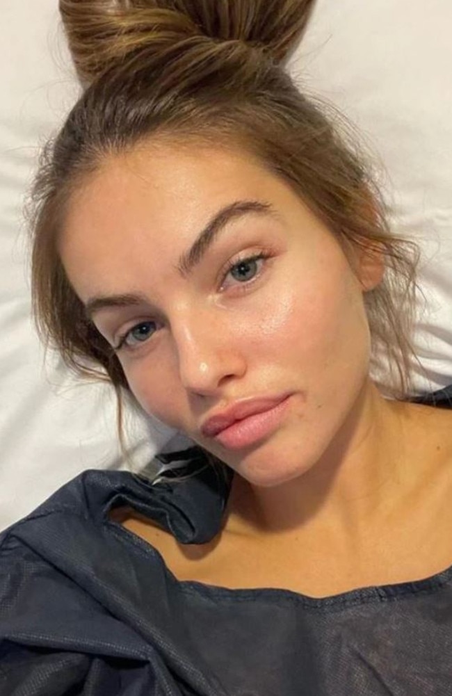 'I’m finally feeling better.' Picture: Instagram/ThylaneBlondeau