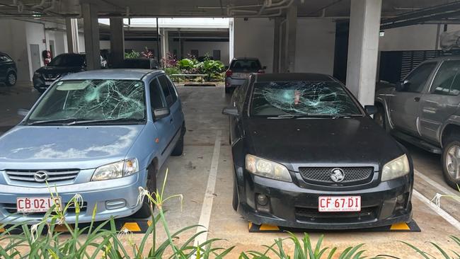 Nightcliff cars vandalised February 2025