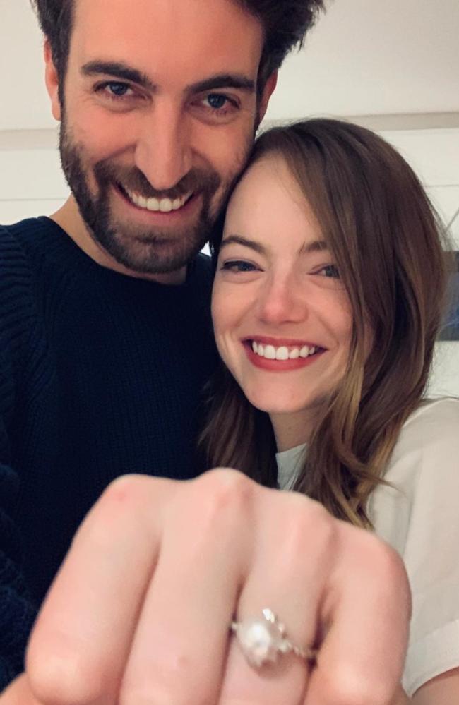 Emma and Dave got engaged in December 2019. Picture: Instagram/davemccary