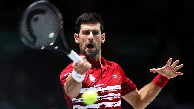 Serbian superstar Novak Djokovic will play at the Adelaide International tournament next month. Picture: Alex Pantling/Getty Images