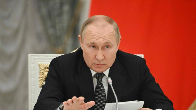 Speculation continues to swirl around the health of Russian President Vladimir Putin. Picture: AFP