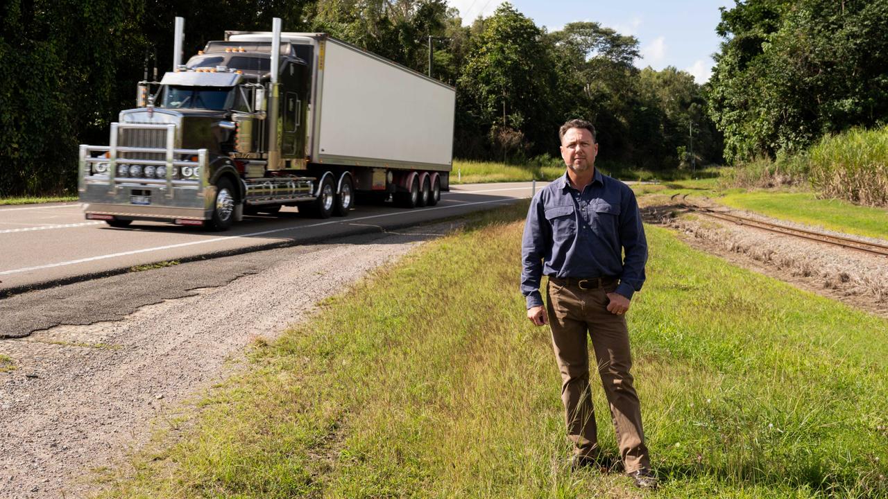 Hinchinbrook MP Nick Dametto, has welcomed the announcement about the Gairloch flood and safety project north of Ingham but says it’s about time with the project currently dragging through its tenth years of being on the books. Picture: Supplied