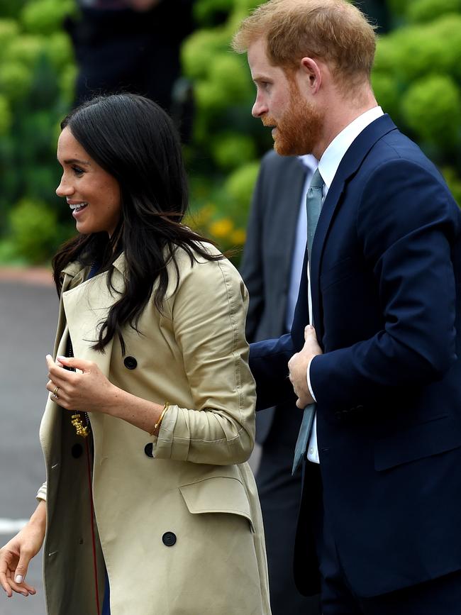 It’s not every day you get to dress a duchess, Gavin. Picture: Nicole Garmston