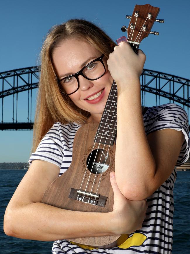 Steph Broadbridge was the comedian behind the musical. (IMAGE AAP/Chris Pavlich)