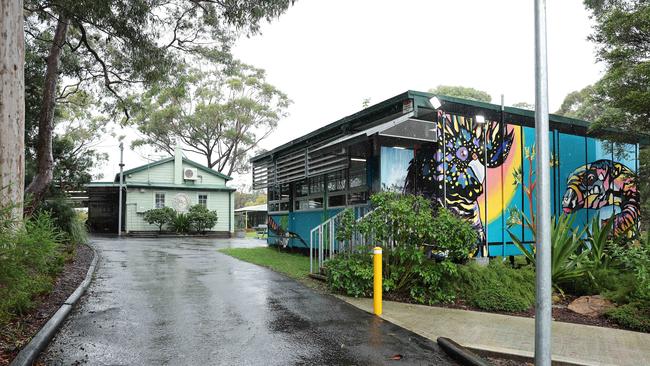 Leafy Waterfall Public School, on the edge of the Royal National Park. Picture: Tim Hunter