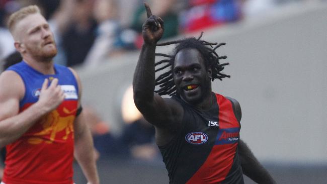 Could the Blues swoop on Essendon dynamo Anthony McDonald-Tipungwuti? Picture: AAP