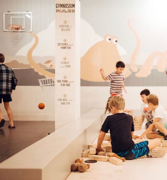 Kids at play in the children’s area at The Newport. Picture: Instagram