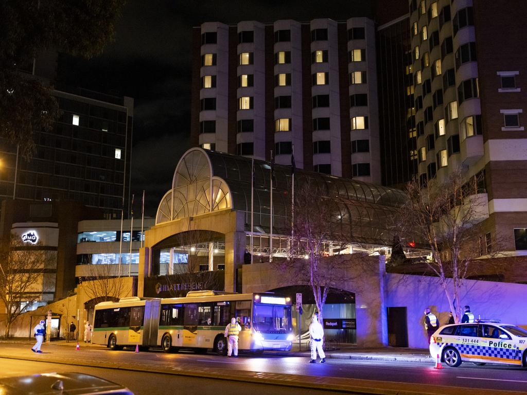 The evacuees will now complete 14 days of mandatory quarantine at the Hyatt Hotel in Perth. Picture: Matt Jelonek/Getty Images)