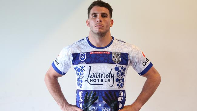 The jersey Canterbury Bulldogs will wear for Indigenous Round.