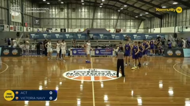 Basketball Australia U20 National Championships - Court 1, Day 5 ACT v Victoria Navy (U20 Men's PO 5/6)