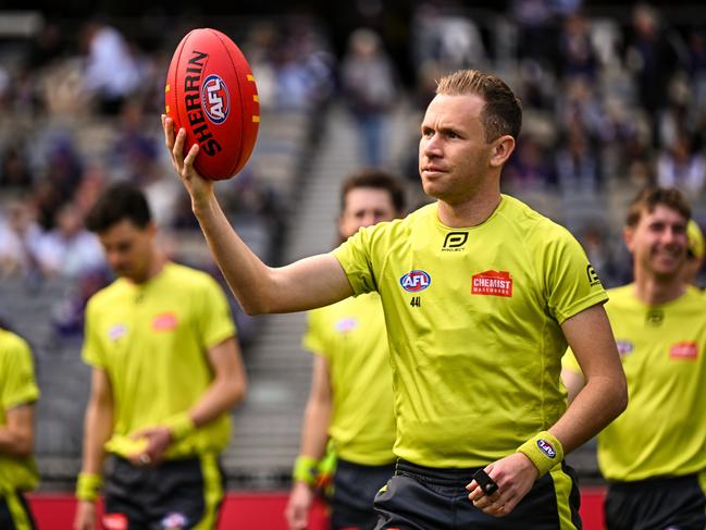 Does the AFL’s umpiring need an overhaul? Picture: Daniel Carson/AFL Photos via Getty Images.