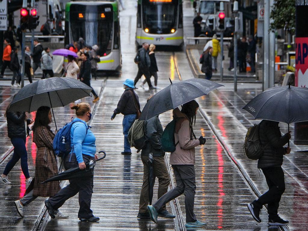 Afternoons are expected to be somewhat warmer as expected sunshine brings some relief. Picture: NCA NewsWire / Luis Enrique Ascui