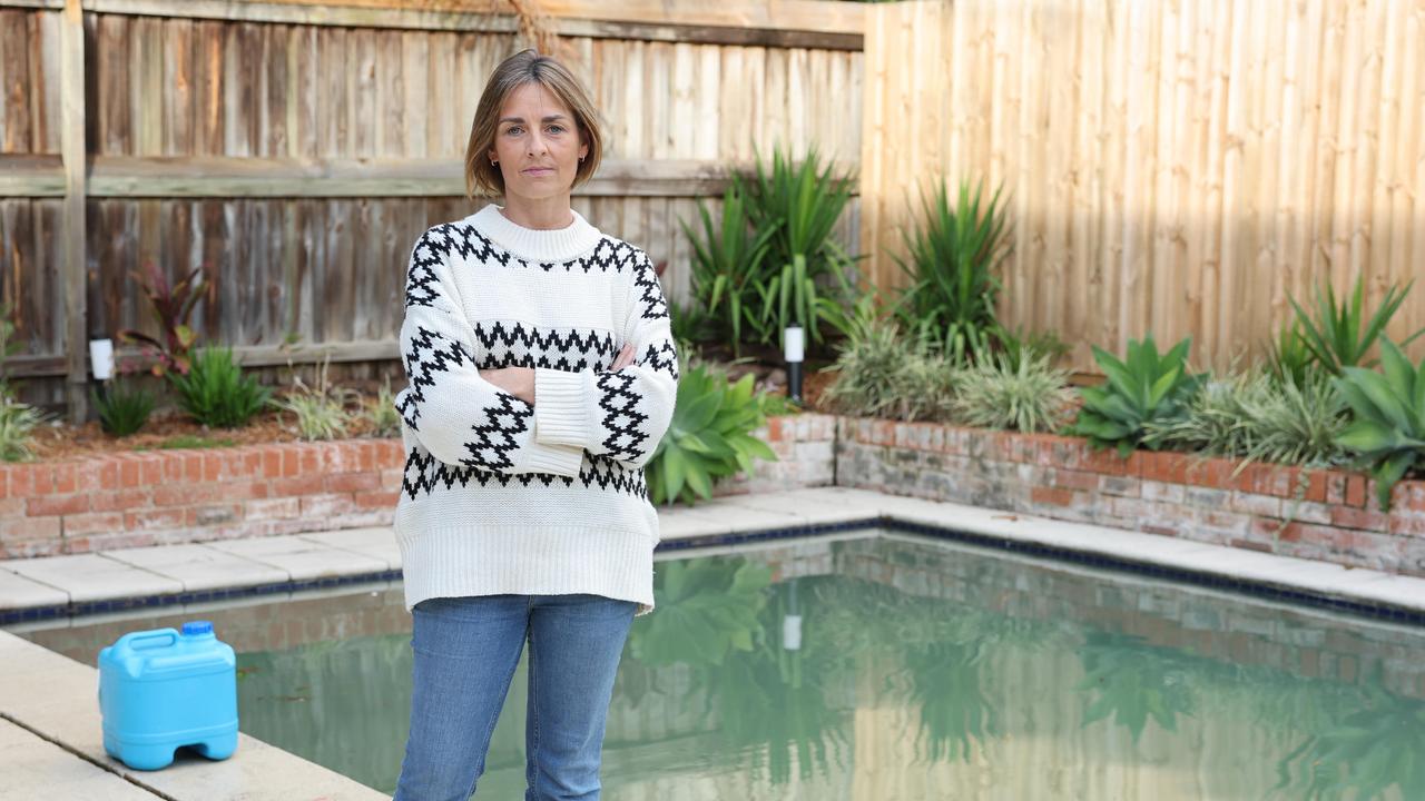 Poo-nami: Sydney Water leaves mum with faeces-filled pool
