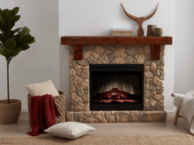 Enjoy the ambience of a real fire with none of the hassle. Image: Dimplex.