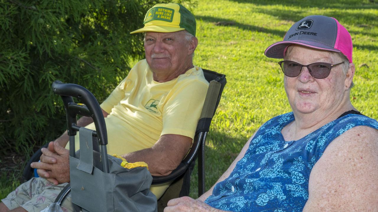 Errol and Helen Arthy. Triple M Mayoral Carols by Candlelight. Sunday 8th December, 2024. Picture: Nev Madsen.