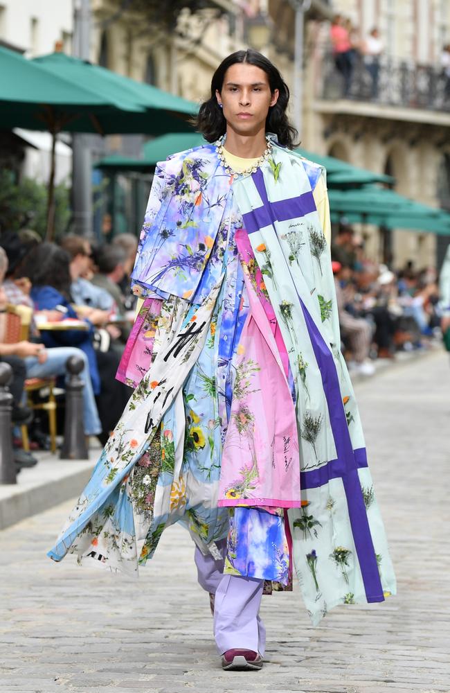 A look from the Louis Vuitton Menswear Spring Summer 2020 show as part of Paris Fashion Week on January 16, 2020. Picture: Pascal Le Segretain/Getty Images