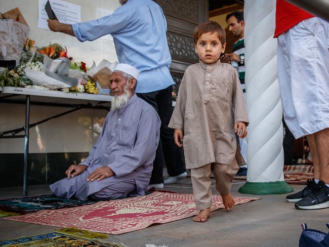 They came from all over Adelaide to a place of peace and harmony — from all ages, across faiths and cultures — unified by hope borne out of horror. Picture MATT TURNER.