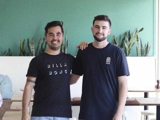 NUMBER ONE: Dulcie & Edna have been voted as having the region’s best coffee. Co-owners Matthew Schnitzerling and Nathan Bultitude said the secret to their great coffee was having a good roaster, good training and consistency.