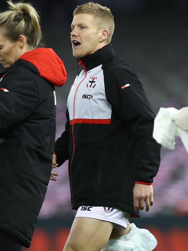 Dan Hannebery has suffered a setback with his hamstring injury.