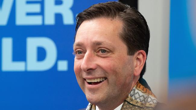 Opposition leader Matthew Guy. Picture: Sarah Matray