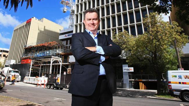 Australian Unity Real Estate Investment executive general manager Mark Pratt. Picture: Aaron Francis