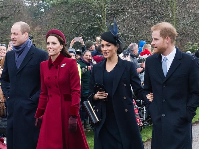 The four royals have not been in the same room for two years. Picture: Samir Hussein/WireImage