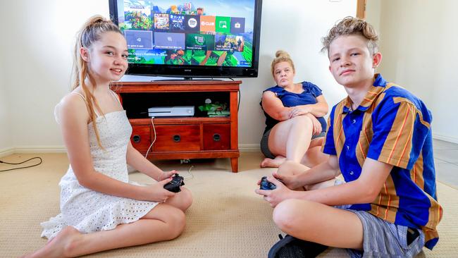 Some parents are furious children being kept home from school during the pandemic will be classified as having taken “unauthorised” absences. Picture: Tim Marsden.