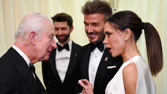 David Beckham has said he has always been very fond of the royals. Picture: Finnbarr Webster/Getty Images