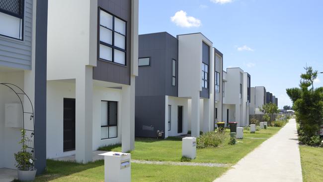 Townhouses at Capestone Mango Hill. Picture: David Alexander