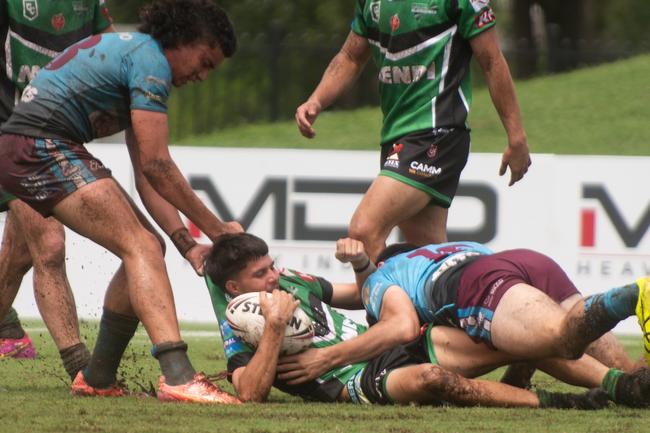 Mackay Cutters vs Townsville Blackhawks Cyril Connell Saturday 22 February 2025 Picture:Michaela Harlow