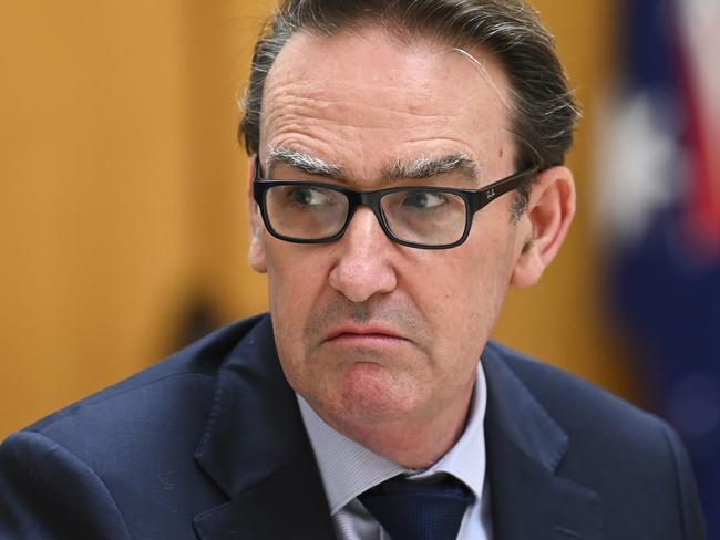 CANBERRA, AUSTRALIA, NewsWire Photos. FEBRUARY 14, 2024: Secretary to the Treasury, Dr Steven Kennedy appears at the Economics Senate Estimates at Parliament House in Canberra. Picture: NCA NewsWire / Martin Ollman