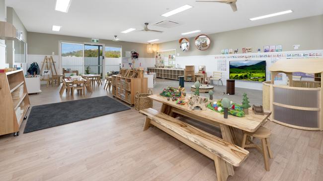 Pictures from inside the Bushland Beach Grow Early Education childcare centre.