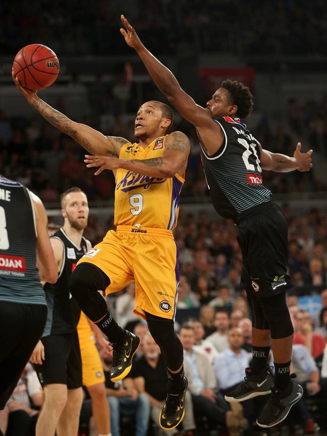 Jerome Randle admits the Kings’ offence is a ‘work in progress’. Picture: AAP