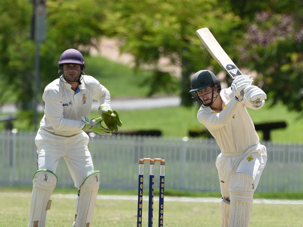 Second grade cricket between Gold Coast Dolphins and Wests at Bill Pippen Oval. (Photo/Steve Holland)