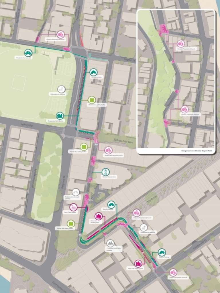 Manly Roads To Be Converted Into Cycleways And Outdoor Dining Spaces In 