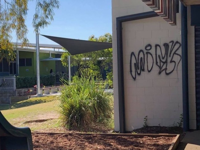 Just some of the damage done at Bellevue Park State School.