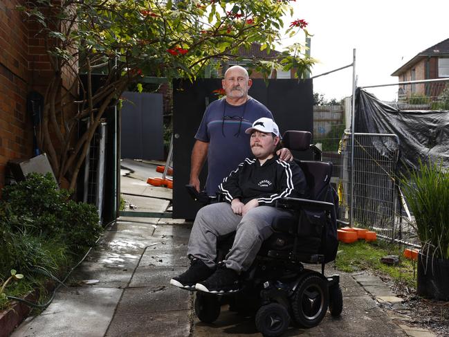 David McIntyre and Hayden Alexander are having trouble accessing their home …