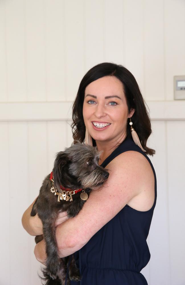 Brisbane business owner Francesca Webster has already preserved the DNA of her beloved dog Scampy. Picture: David Kelly