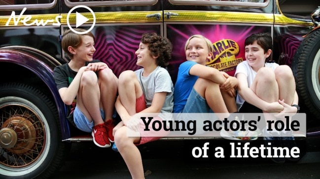 Charlie and the Chocolate Factory rehearsals in Sydney