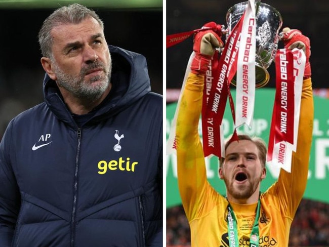 Ange Postecoglou backed to win silverware this season. Photos: News Corp/Getty Images