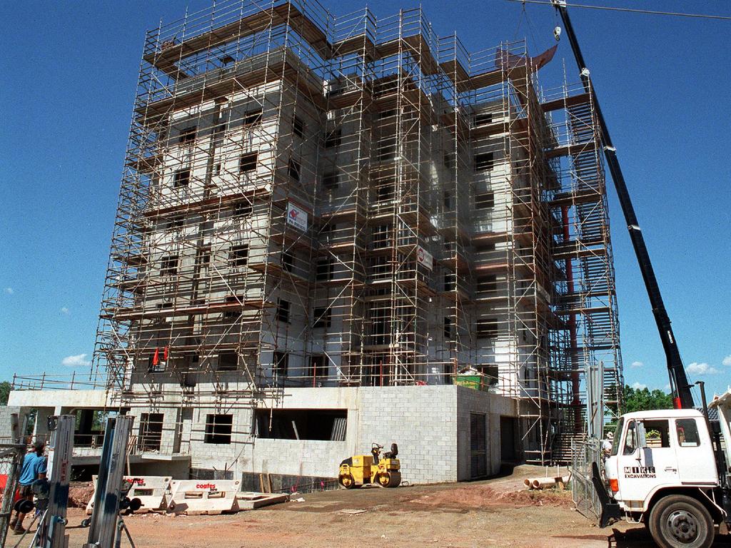 The HIA says housing construction is urgently needed in the NT.