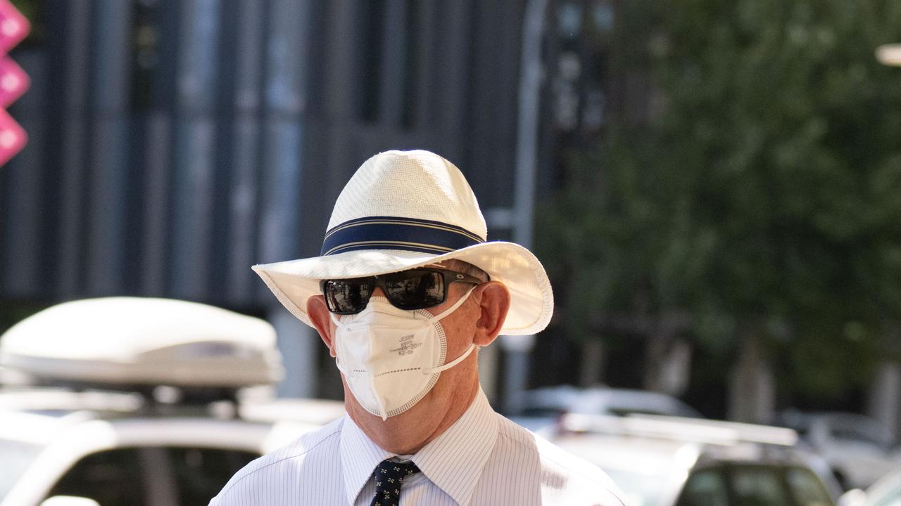 Robert Warland leaving Adelaide Magistrates Court after an earlier appearance. Picture: NCA NewsWire/Morgan Sette