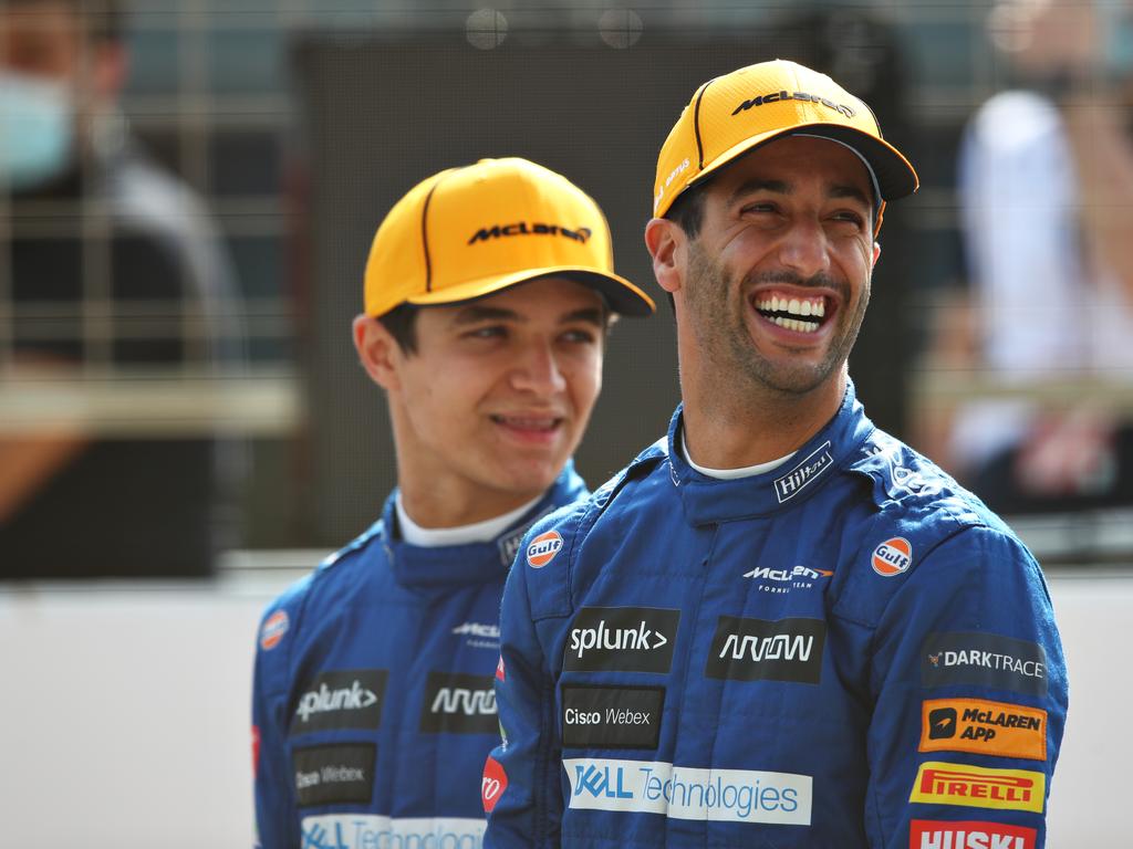 It’s a major warning for the grid if Ricciardo can get up to speed like Norris.