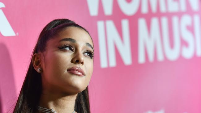 US singer/songwriter Ariana Grande has had a smash hit with the single thank u, next. Picture: Angela Weiss/AFP